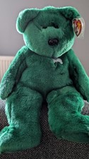 Ty Beanie Buddy Erin Large Size Irish Bear 1998 With Tag Attached