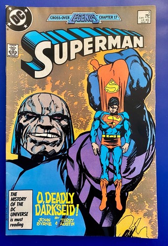 Superman cross over legends - superman.,