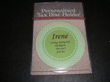 TAX DISC  HOLDER.. (MAGNETIC