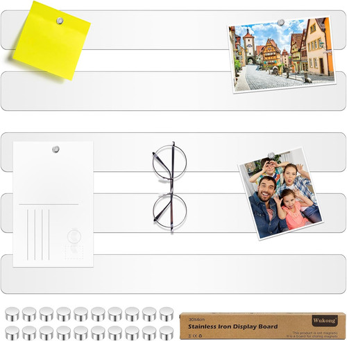 Magnetic white board strips - magnetic,