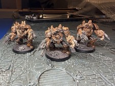 W40k Chaos Obliterators Old Style X3 Painted