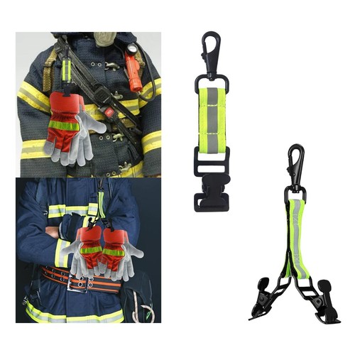 Firefighter glove clip - firefighter,
