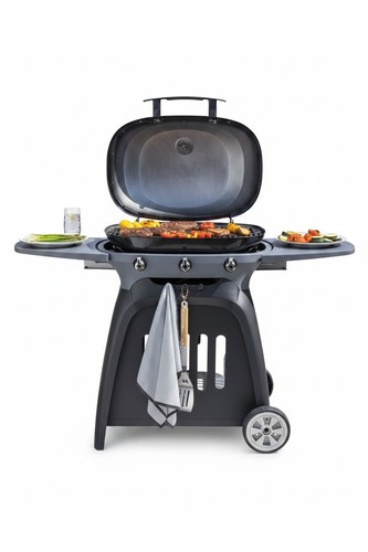 Burner barbecue portable gas - 3,