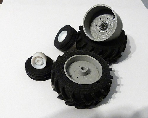 2wd flotation wheel - , &