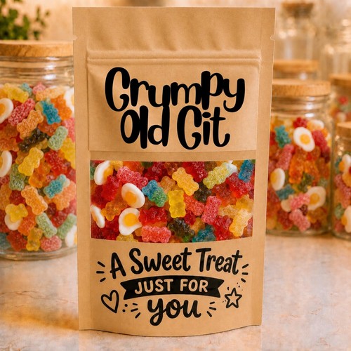 Grumpy old git gift - git, |