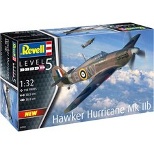 Revell 1/32 Hawker Hurricane Mk IIb Aircraft Model Kit 04968