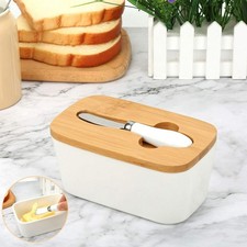 Ceramic french butter dish