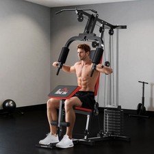 Multi Home Gym Machine with 66kg Weight Stack for Workout Strength Training