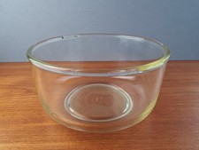 Vintage Sunbeam Mixmaster 10-1182 heavy clear glass bowl, used READ DESCRIPTION