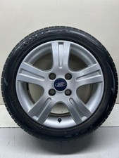 Ford Fiesta Zetec Alloy Wheel And Tyre 15” 4 Stud Mk6 2002-2008. 7S6J-1007-AA