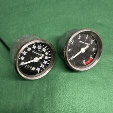 Triumph T140E Veglia Type Replica Speedo Speedometer Rev Counter KM/H Kilometre