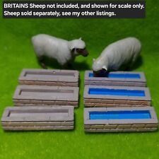 ⭐️CUSTOM Not BRITAINS - 1:32 Feed & water trough- SEE DESCRIPTION Manger troughs
