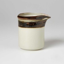 Mid century modern designer Finland Arabia Karelia 7 cups & milk jug MCM ceramic