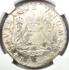 1754 Mexico Pillar Dollar 8