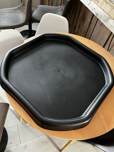 Black mortar mixing tub - black,