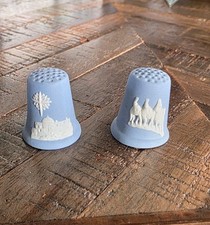 Wedgwood Jasperware thimbles