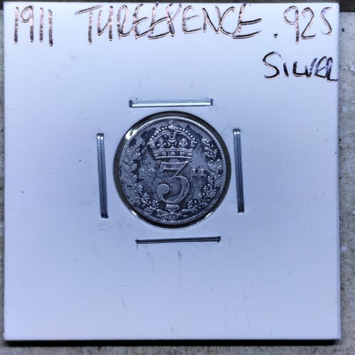 1911 threepence king - -,