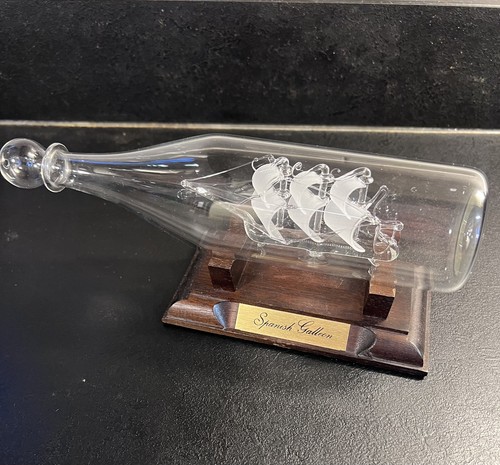 Glass ship spanish galleon - ship,