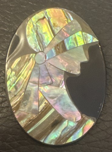 Vintage abalone mother - vintage, of
