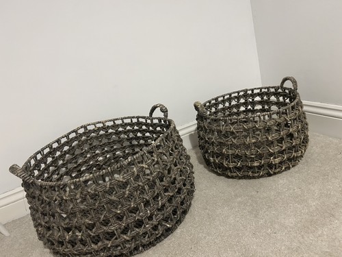Cox grey nesting baskets - &,