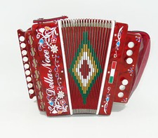 Walnut Organetto 2 Bass Mother of Pearl Speaker Accordion Accordion Accordion