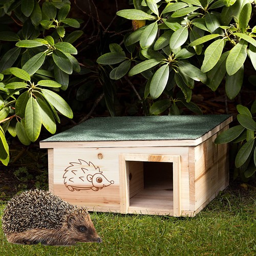 Wooden hedgehog hibernation - wooden,
