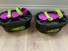 Moon Shoes Strap-On Mini Trampoline for Feet Outdoor Toy One Size Anti Gravity