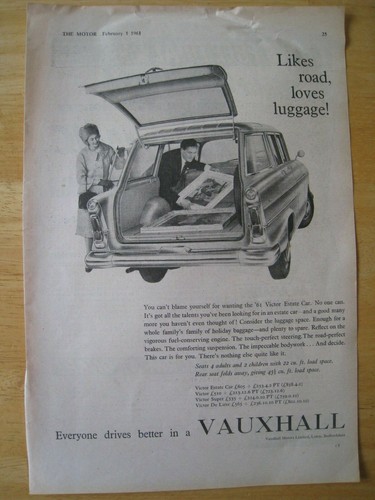 Vauxhall car victor estate - vauxhall,