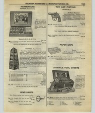 1927 PAPER AD Invincible Toy