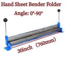 30" Manual Sheet Metal Folder Bender Bending Machine 760mm Brake Press Bender