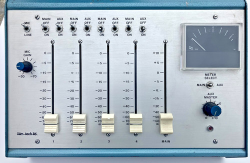 4ch film tech audio mixer - film,