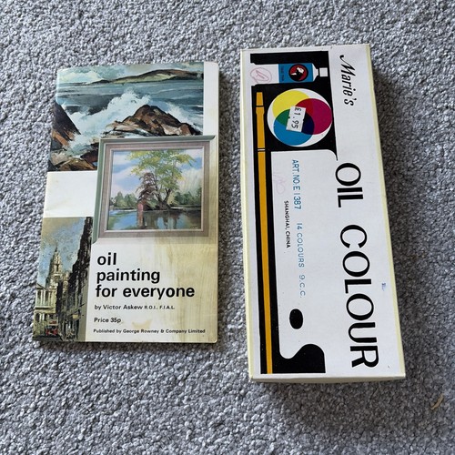 Marie vintage oil colour - vintage,