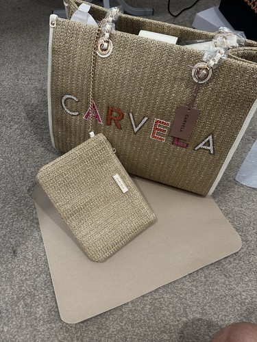 Carvela sorrento bead tote bag - carvela,