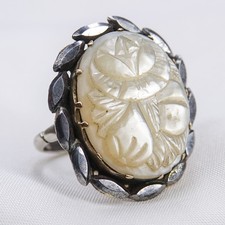 Antique Silver Ring Victorian