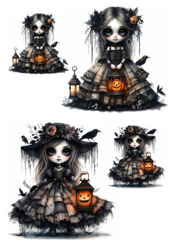 Creepy dolls halloween - dolls,,