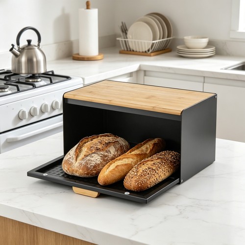 Bread bin kitchen storage - bread,