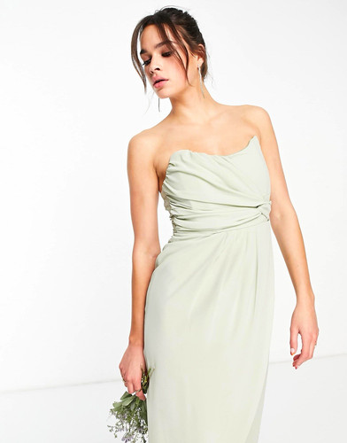 Tfnc noee bandeau midi dress - tfnc,
