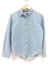 Zara Light Blue Denim Shirt XS