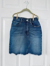 Candy Couture Blue Denim Skirt