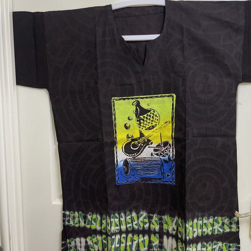 Unisex ghana adire top - unisex,
