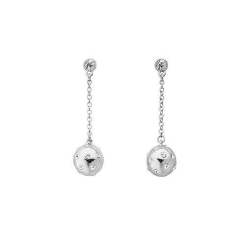 Guess ladies silver drop - guess,