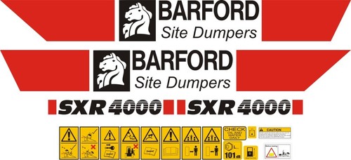 Barford sxr4000 dumper - barford,