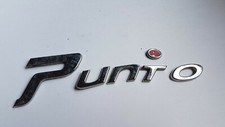 fiat punto trunk tailgate emblem badge decal logo rear boot lid