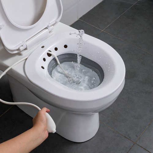 Portable toilet bidet seat - bidet,
