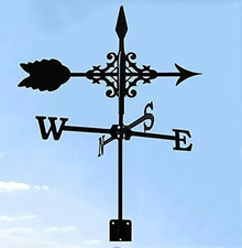 Witch Metal Weathervane Garden