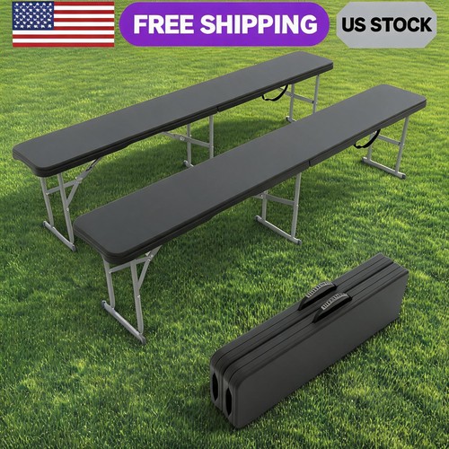 Folding outdoor benches - benches, 2