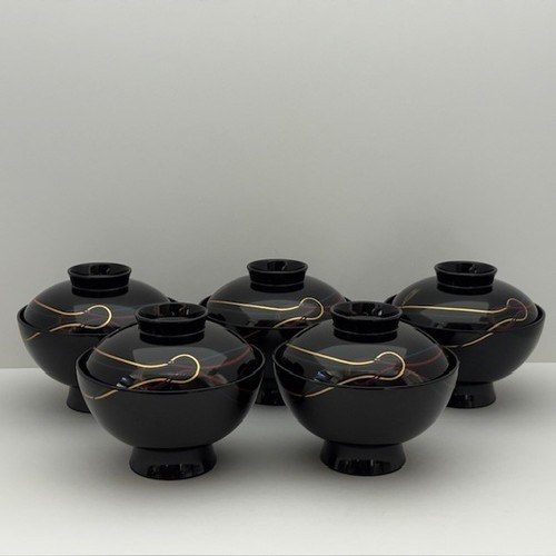 Japanese suimonowan lacquered - suimonowan,