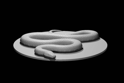 Giant constrictor snake - constrictor,