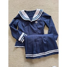 Vintage Sailor Fuku Japanese Schoolgirl Anime Cosplay Costume