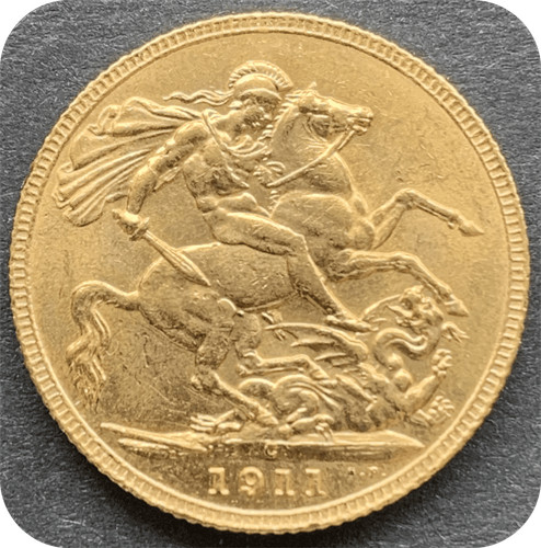 1911 canada gold sovereign - 1911,